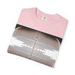 Thought Machine By Kevin Quinn -Optical Waveform Graphic T‑Shirt — Geometric Illusion Art Tee