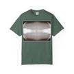 Thought Machine By Kevin Quinn -Optical Waveform Graphic T‑Shirt — Geometric Illusion Art Tee