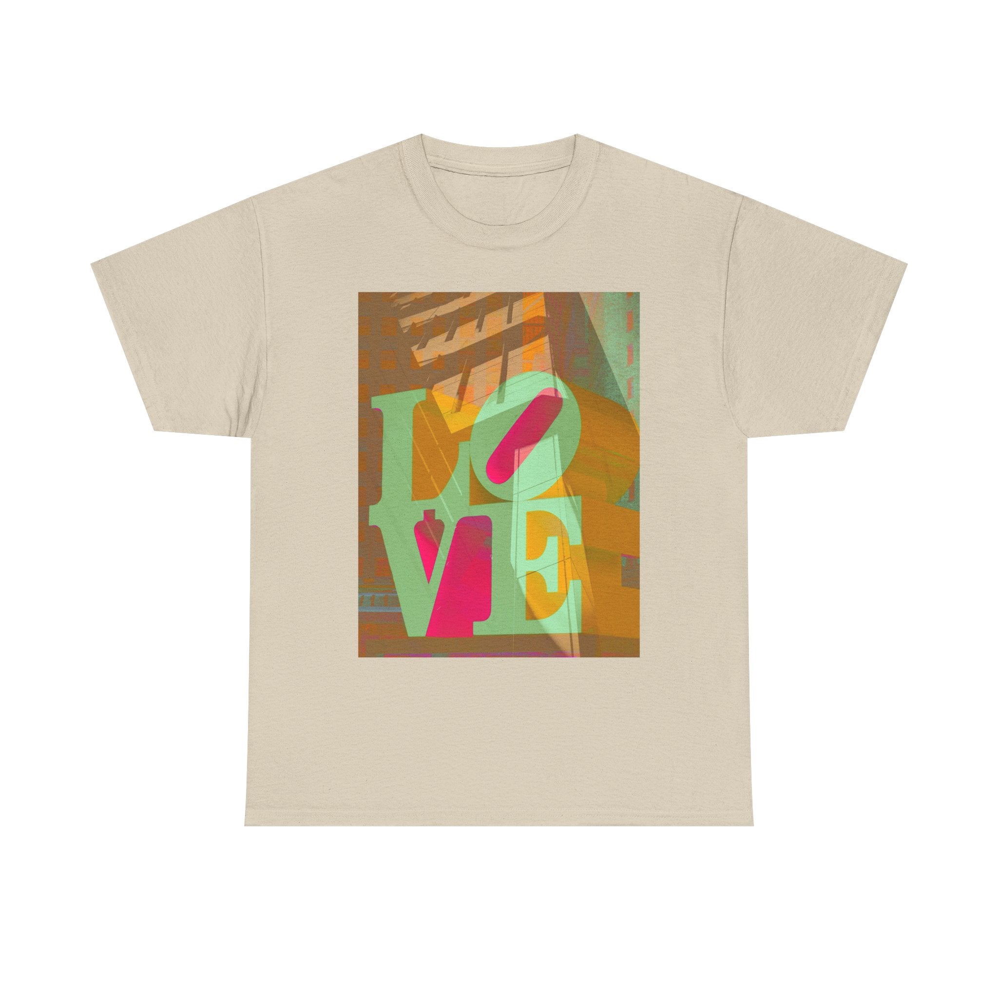 Strike A Pose By Kevin Quinn– Colorful Philly Pop Art Architecture Love T-Shirt
