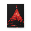 New Sensation By Kevin Quinn - Red Architecture Hardcover Journal — Nightscape Photo Notebook for Travel, Architecture & Urban Photography Fans