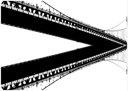 A Bridge To Us- Abstract Architecture Photography Print | Modern Wall Art | Digital Download by Kevin Quinn