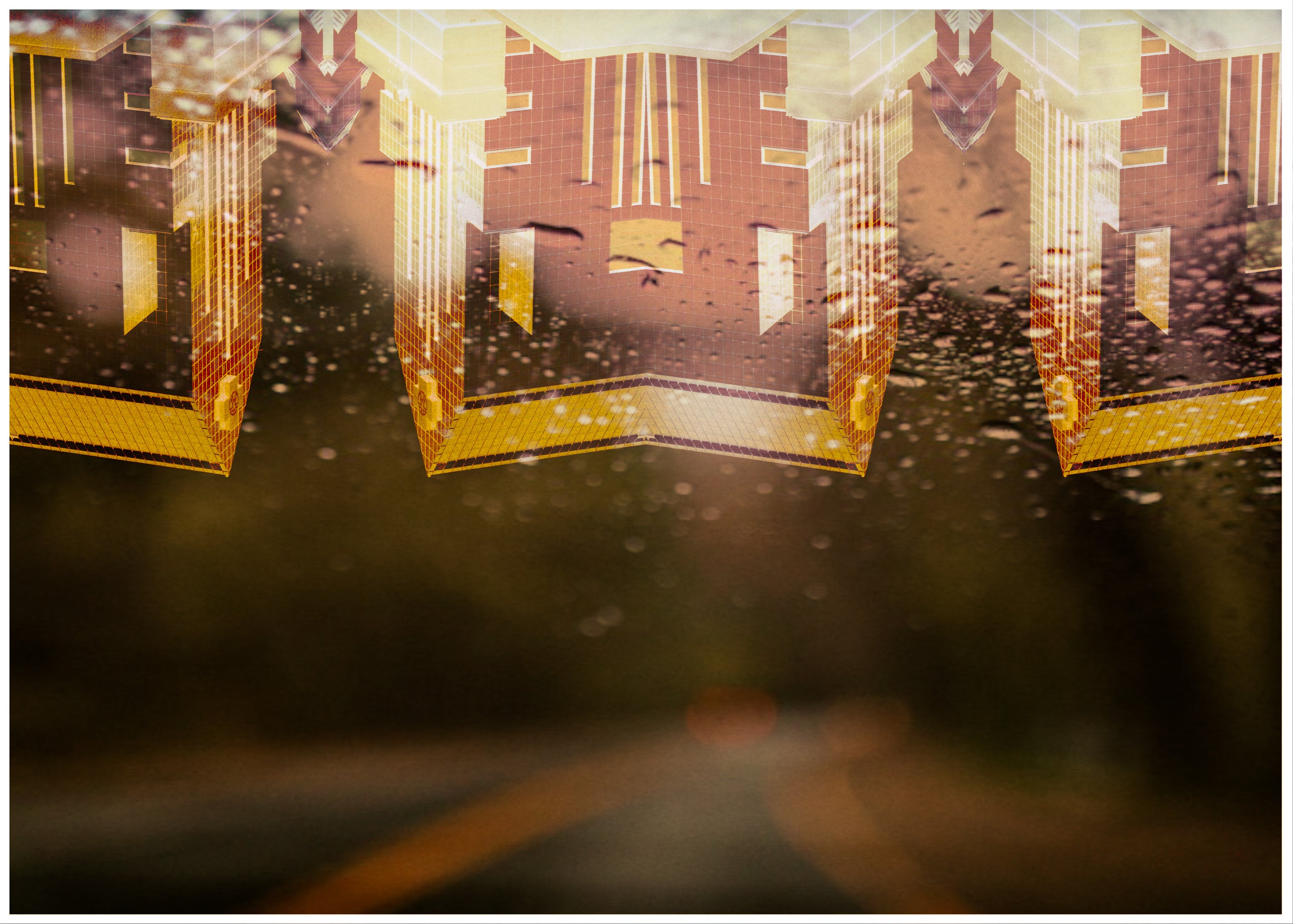 A City Drive- Abstract Architecture Photography Print | Modern Wall Art | Digital Download by Kevin Quinn