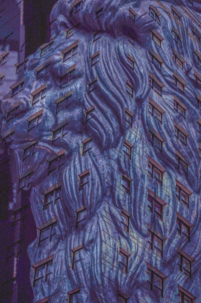 A Lion In The Window- Abstract Architecture Photography Print | Modern Wall Art | Digital Download by Kevin Quinn