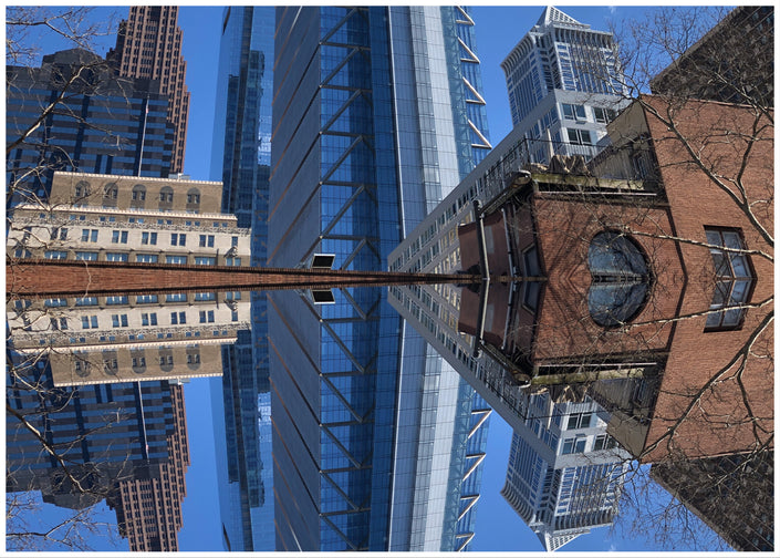 A Sunny Day In Philadelphia- Abstract Architecture Photography Print | Modern Wall Art | Digital Download by Kevin Quinn