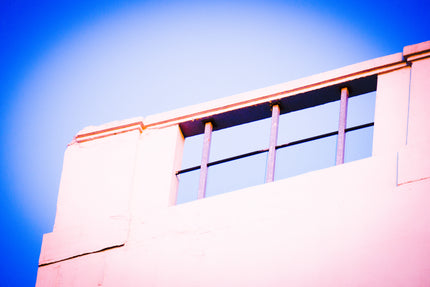 A Window For Flamingo- Abstract Architecture Photography Print | Modern Wall Art | Digital Download by Kevin Quinn