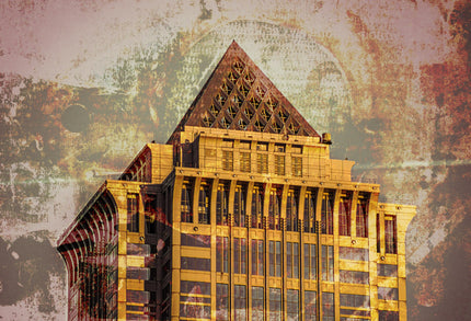 An October in Egypt- Abstract Architecture Photography Print | Modern Wall Art | Digital Download by Kevin Quinn