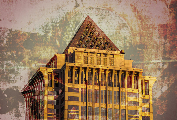 An October in Egypt- Abstract Architecture Photography Print | Modern Wall Art | Digital Download by Kevin Quinn