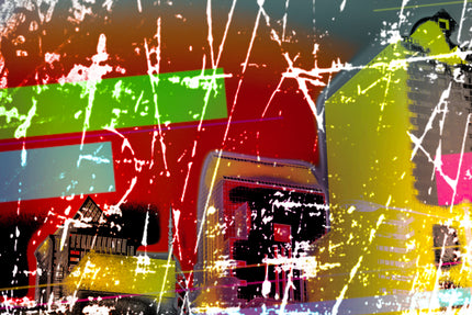 And We Danced- Abstract Architecture Photography Print | Modern Wall Art | Digital Download by Kevin Quinn