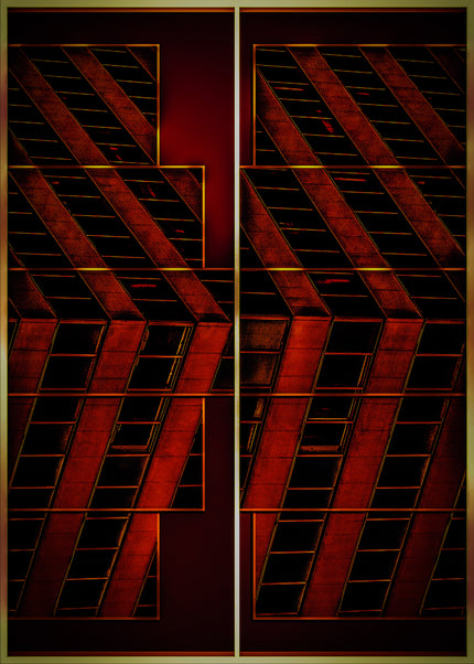 As The Leaves Turn- Abstract Architecture Photography Print | Modern Wall Art | Digital Download by Kevin Quinn