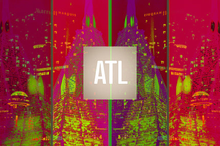 Atlanta- Abstract Architecture Photography Print | Modern Wall Art | Digital Download by Kevin Quinn