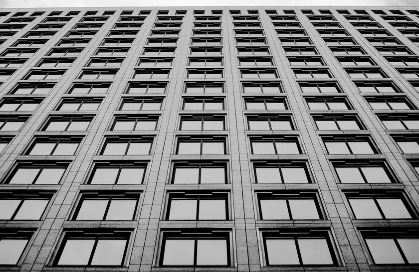 Black And White Portraits- Abstract Architecture Photography Print | Modern Wall Art | Digital Download by Kevin Quinn