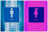 Boy Meets Girl- Abstract Architecture Photography Print | Modern Wall Art | Digital Download by Kevin Quinn