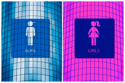 Boy Meets Girl- Abstract Architecture Photography Print | Modern Wall Art | Digital Download by Kevin Quinn