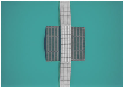 Bridges And Roads- Abstract Architecture Photography Print | Modern Wall Art | Digital Download by Kevin Quinn