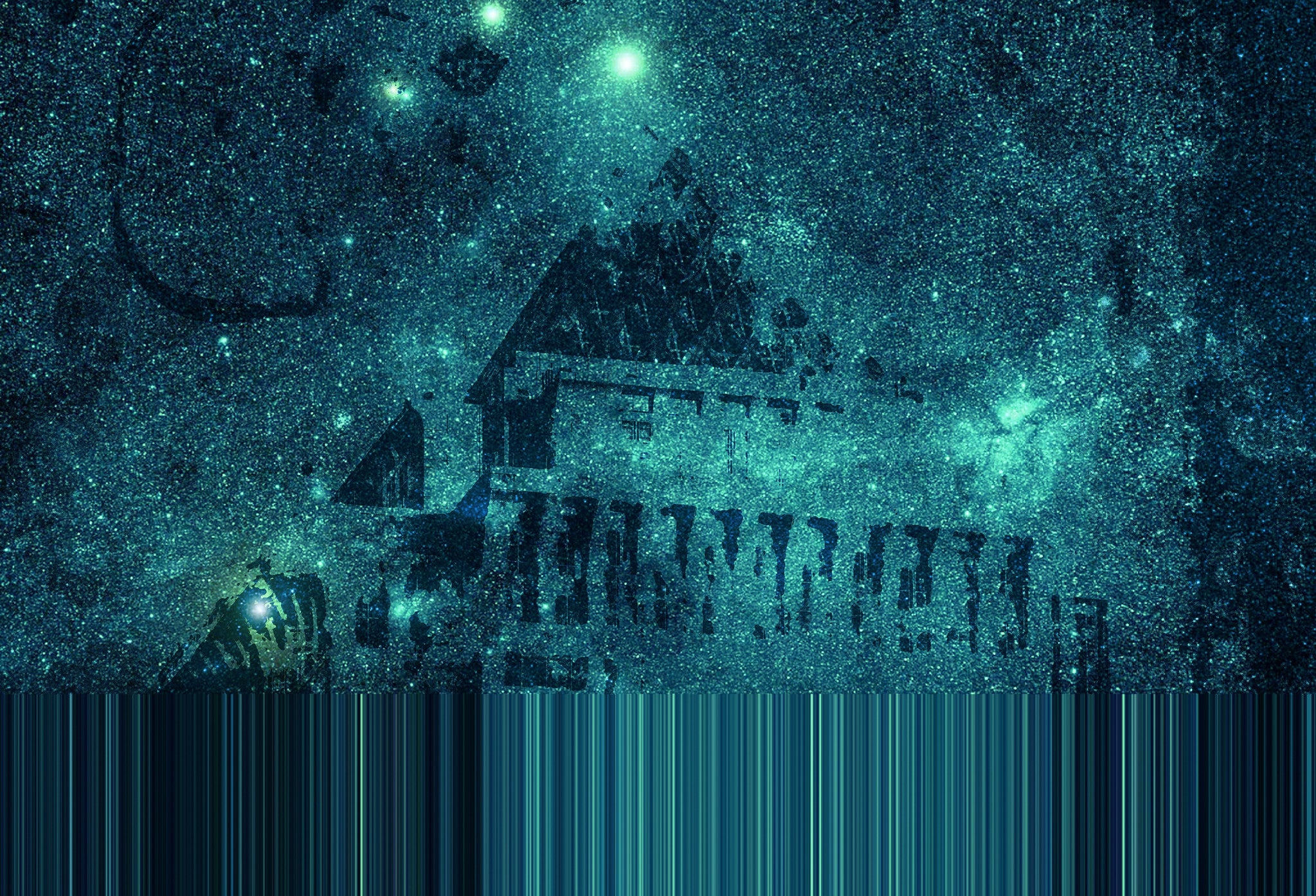 Building The Milky Way- Abstract Architecture Photography Print | Modern Wall Art | Digital Download by Kevin Quinn