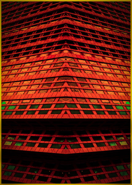 Buildings Stare Too- Abstract Architecture Photography Print | Modern Wall Art | Digital Download by Kevin Quinn