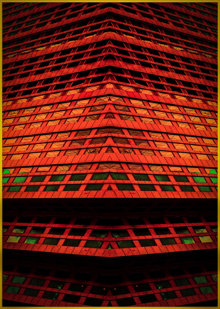 Buildings Stare Too- Abstract Architecture Photography Print | Modern Wall Art | Digital Download by Kevin Quinn