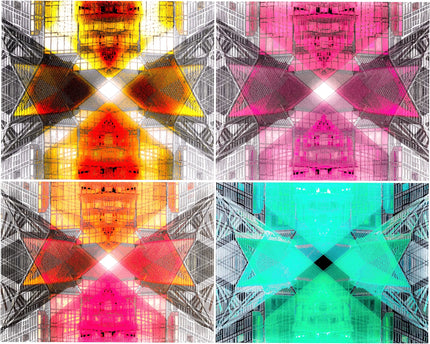 Butterflies- Abstract Architecture Photography Print | Modern Wall Art | Digital Download by Kevin Quinn