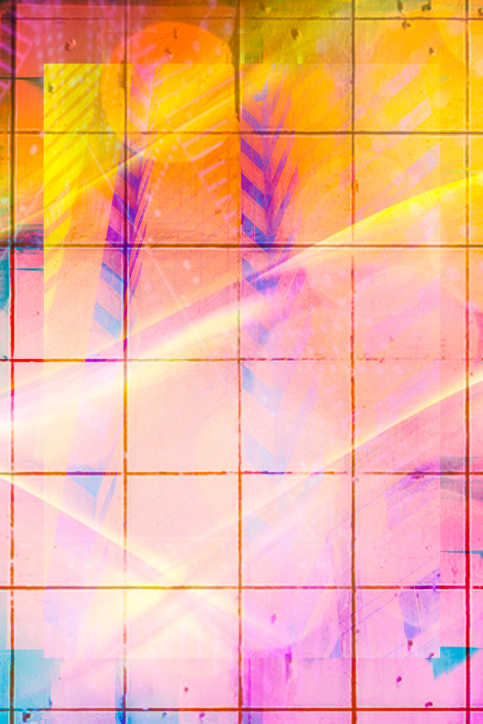 Carnival Rain- Abstract Architecture Photography Print | Modern Wall Art | Digital Download by Kevin Quinn