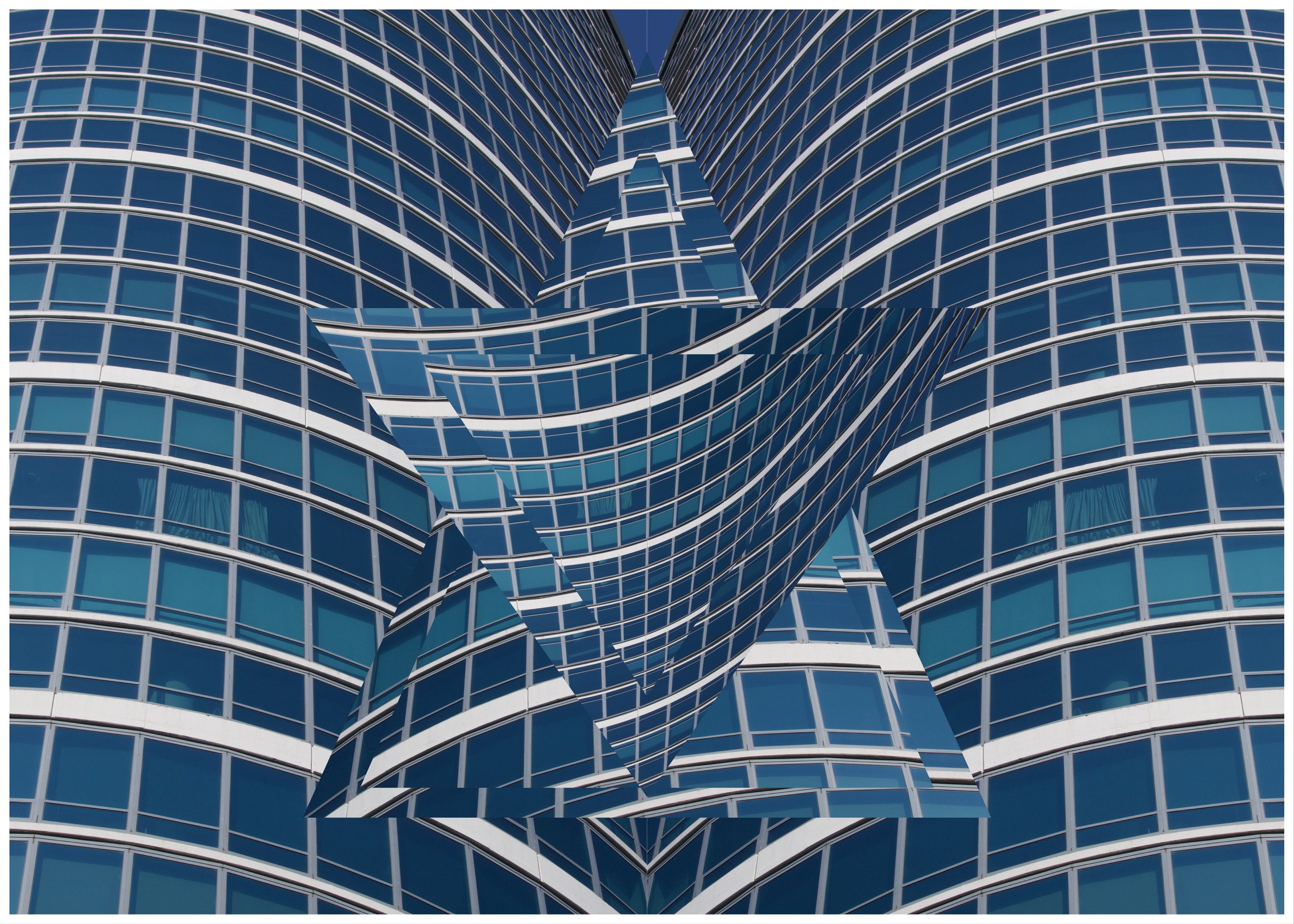 Catching Waves- Abstract Architecture Photography Print | Modern Wall Art | Digital Download by Kevin Quinn