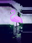 Chillin Flamingos- Abstract Architecture Photography Print | Modern Wall Art | Digital Download by Kevin Quinn