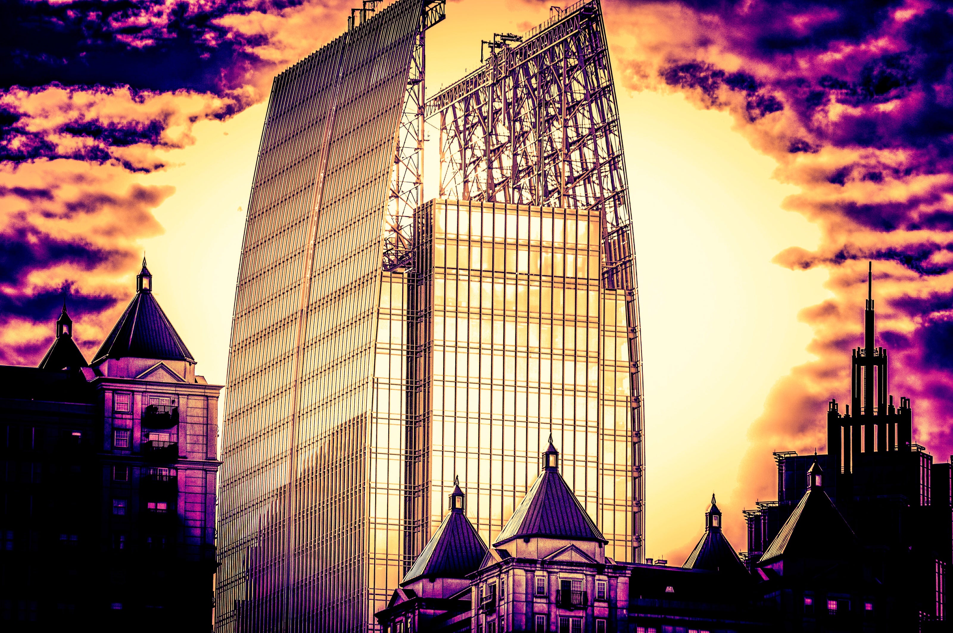 Chivalry Is Not Dead- Abstract Architecture Photography Print | Modern Wall Art | Digital Download by Kevin Quinn