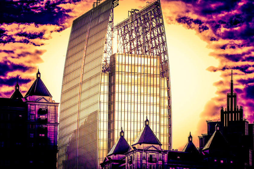 Chivalry Is Not Dead- Abstract Architecture Photography Print | Modern Wall Art | Digital Download by Kevin Quinn