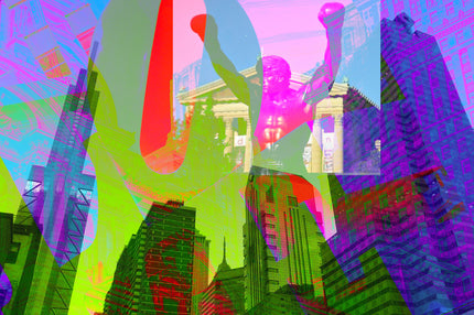 City of Brotherly Love- Abstract Architecture Photography Print | Modern Wall Art | Digital Download by Kevin Quinn