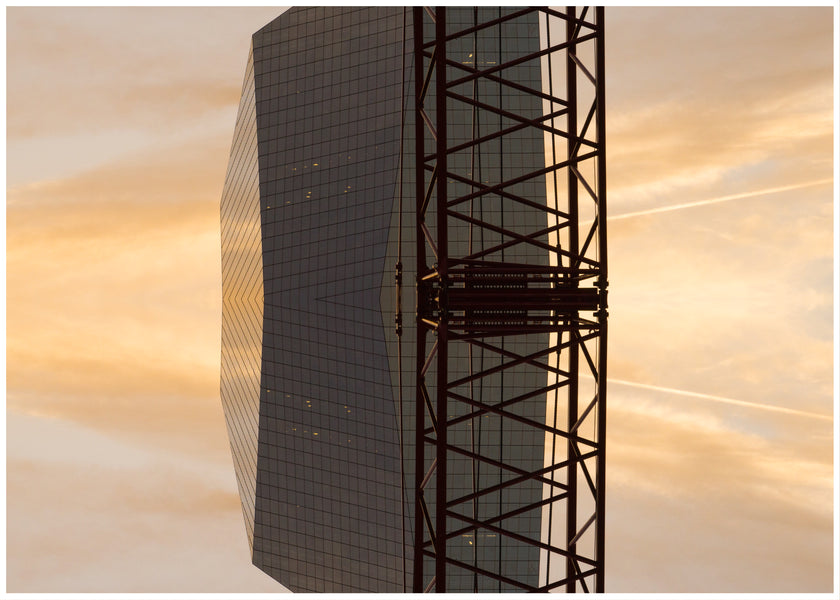 Climbing The Sky- Abstract Architecture Photography Print | Modern Wall Art | Digital Download by Kevin Quinn