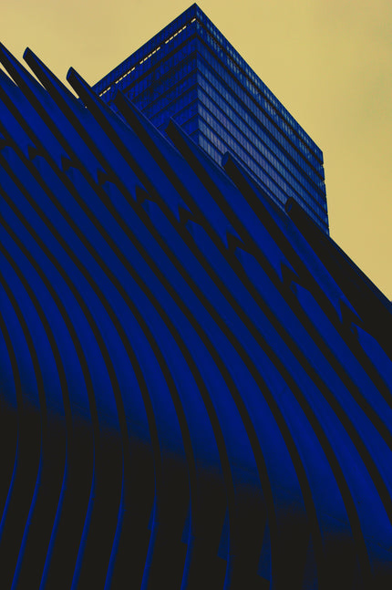 Day At The Beach- Abstract Architecture Photography Print | Modern Wall Art | Digital Download by Kevin Quinn