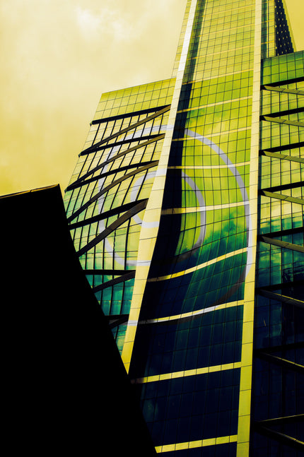 Dizzy Light Free- Abstract Architecture Photography Print | Modern Wall Art | Digital Download by Kevin Quinn