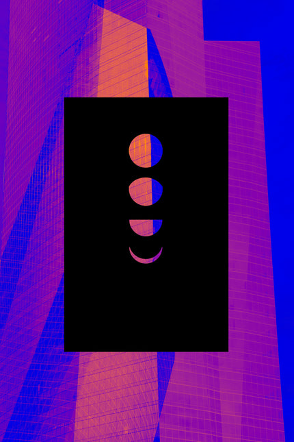 Domino Moon- Abstract Architecture Photography Print | Modern Wall Art | Digital Download by Kevin Quinn