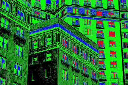 Electric Avenue- Abstract Architecture Photography Print | Modern Wall Art | Digital Download by Kevin Quinn