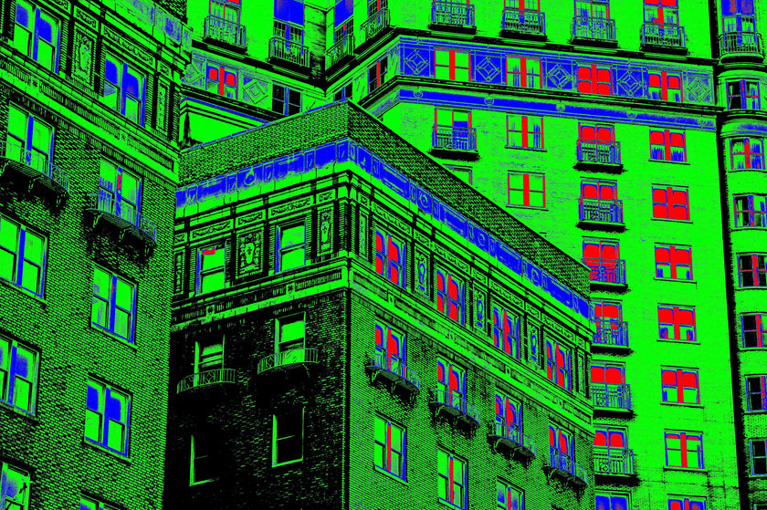 Electric Avenue- Abstract Architecture Photography Print | Modern Wall Art | Digital Download by Kevin Quinn