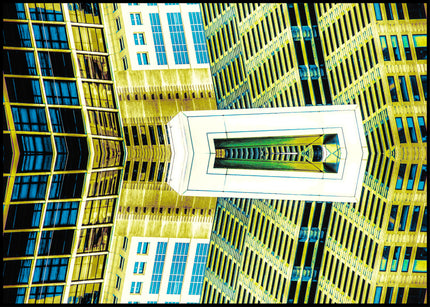 Flying Through A Coral Maze- Abstract Architecture Photography Print | Modern Wall Art | Digital Download by Kevin Quinn