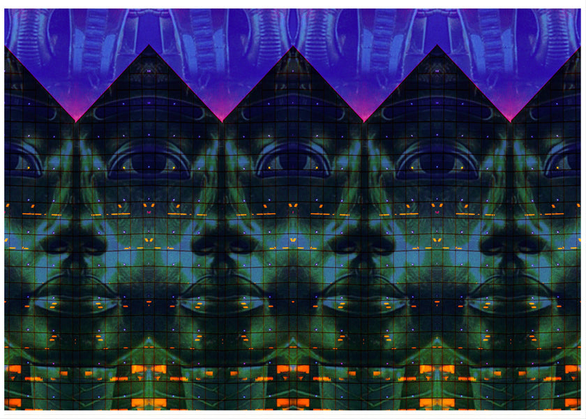 Four Pharaohs- Abstract Architecture Photography Print | Modern Wall Art | Digital Download by Kevin Quinn