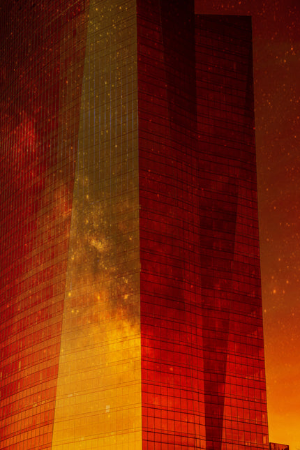 Glitter Incorporated- Abstract Architecture Photography Print | Modern Wall Art | Digital Download by Kevin Quinn