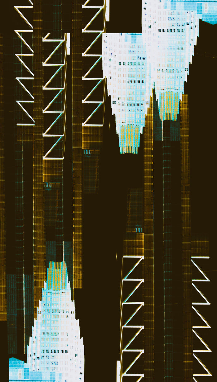 Great White Sharks- Abstract Architecture Photography Print | Modern Wall Art | Digital Download by Kevin Quinn