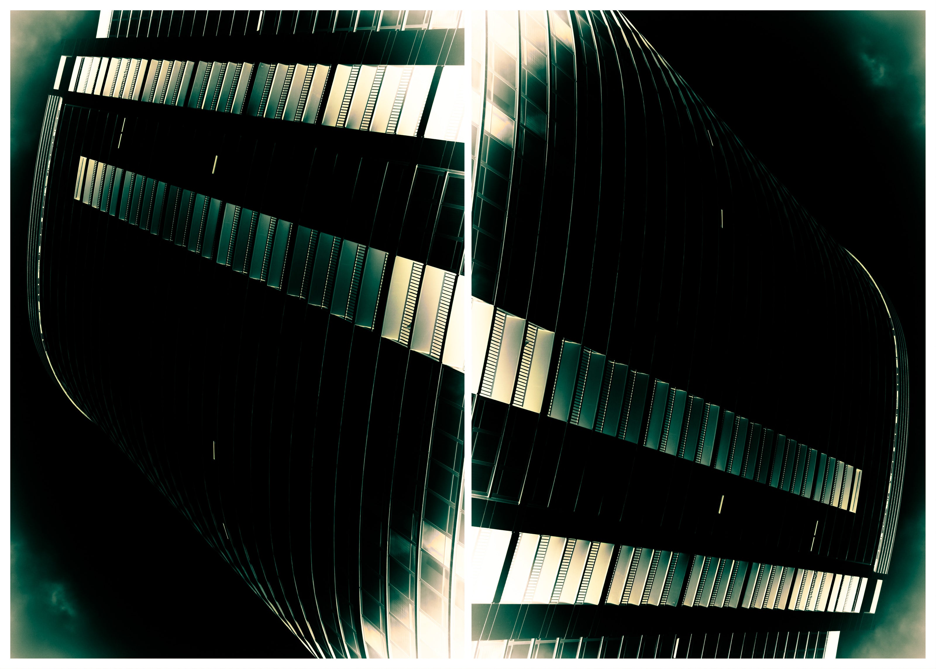 Halley's Comet- Abstract Architecture Photography Print | Modern Wall Art | Digital Download by Kevin Quinn
