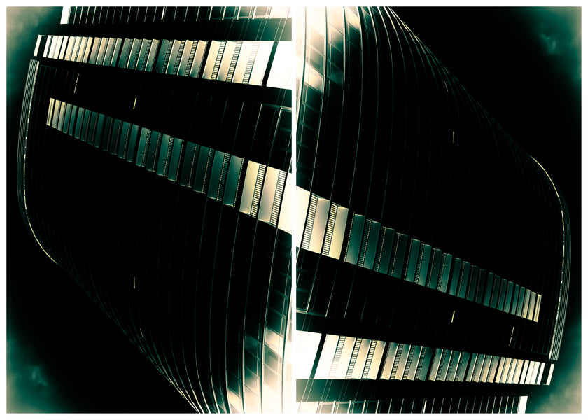 Halley's Comet- Abstract Architecture Photography Print | Modern Wall Art | Digital Download by Kevin Quinn