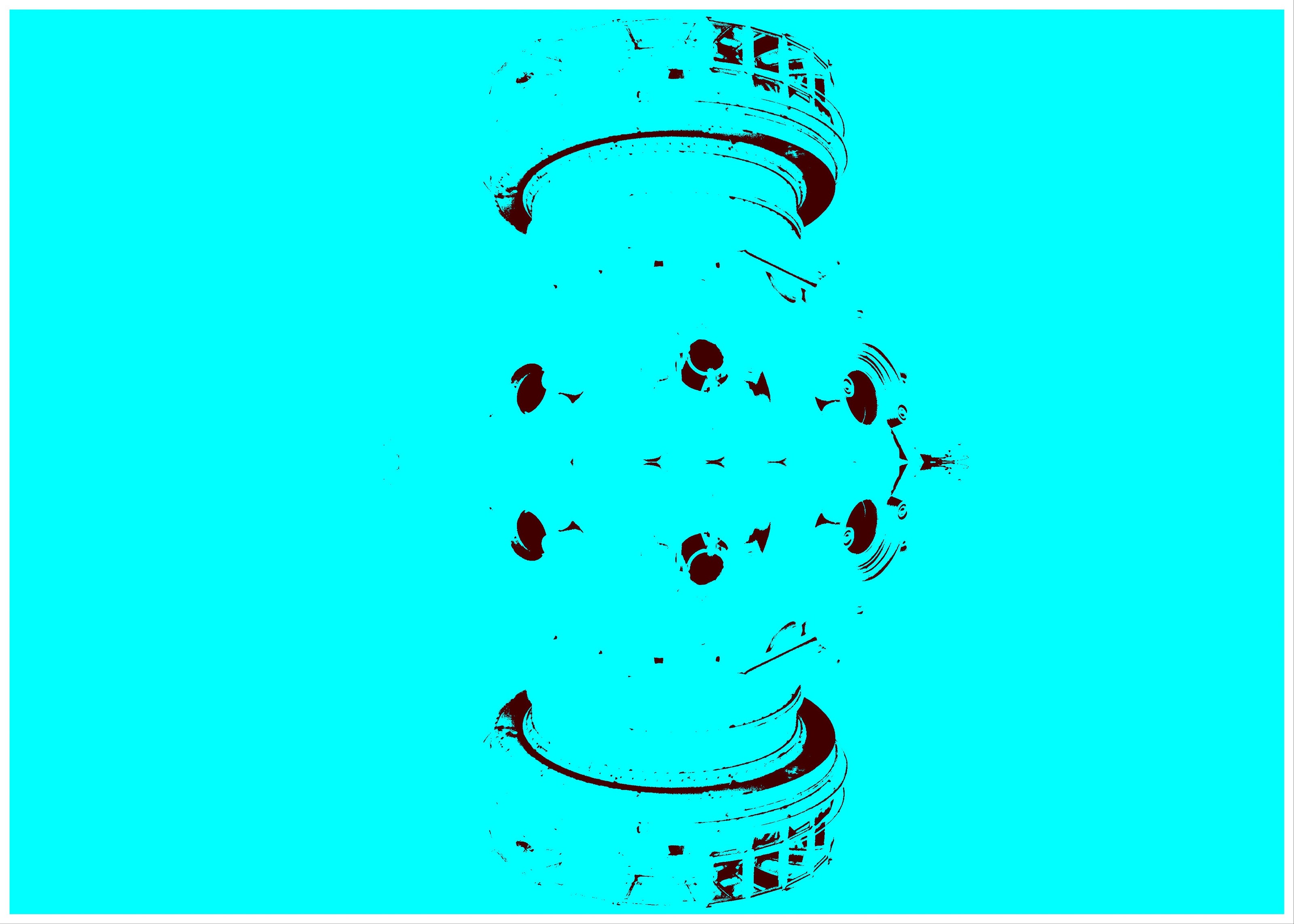 Heart Valve- Abstract Architecture Photography Print | Modern Wall Art | Digital Download by Kevin Quinn