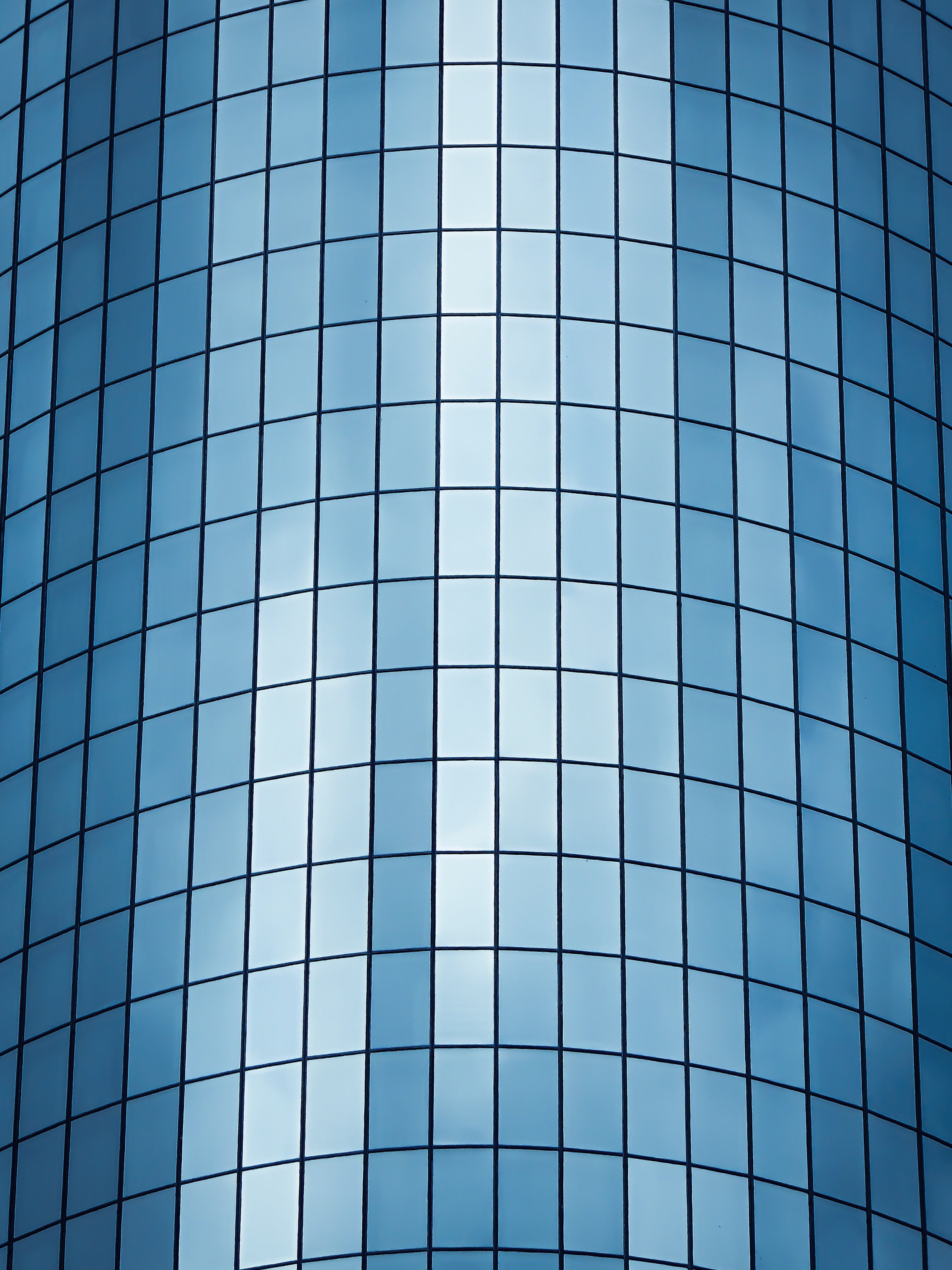 Her Sky Was Blue- Abstract Architecture Photography Print | Modern Wall Art | Digital Download by Kevin Quinn