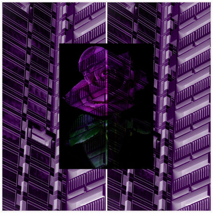 I Gave Her A Purple Flower- Abstract Architecture Photography Print | Modern Wall Art | Digital Download by Kevin Quinn