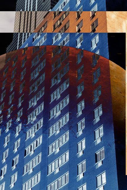 June Moon- Abstract Architecture Photography Print | Modern Wall Art | Digital Download by Kevin Quinn
