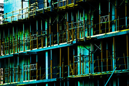 Jungle- Abstract Architecture Photography Print | Modern Wall Art | Digital Download by Kevin Quinn