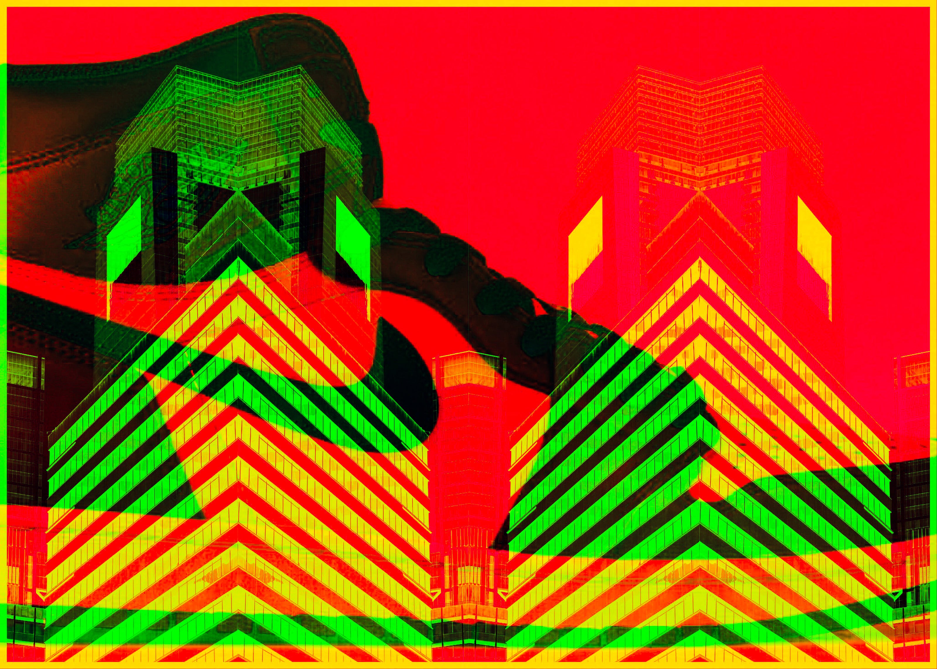 Kicks- Abstract Architecture Photography Print | Modern Wall Art | Digital Download by Kevin Quinn