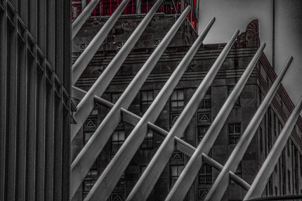 Knives and Forks- Abstract Architecture Photography Print | Modern Wall Art | Digital Download by Kevin Quinn