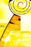 Lemonheads and Lollipops- Abstract Architecture Photography Print | Modern Wall Art | Digital Download by Kevin Quinn