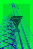 Lime Drop Martini- Abstract Architecture Photography Print | Modern Wall Art | Digital Download by Kevin Quinn