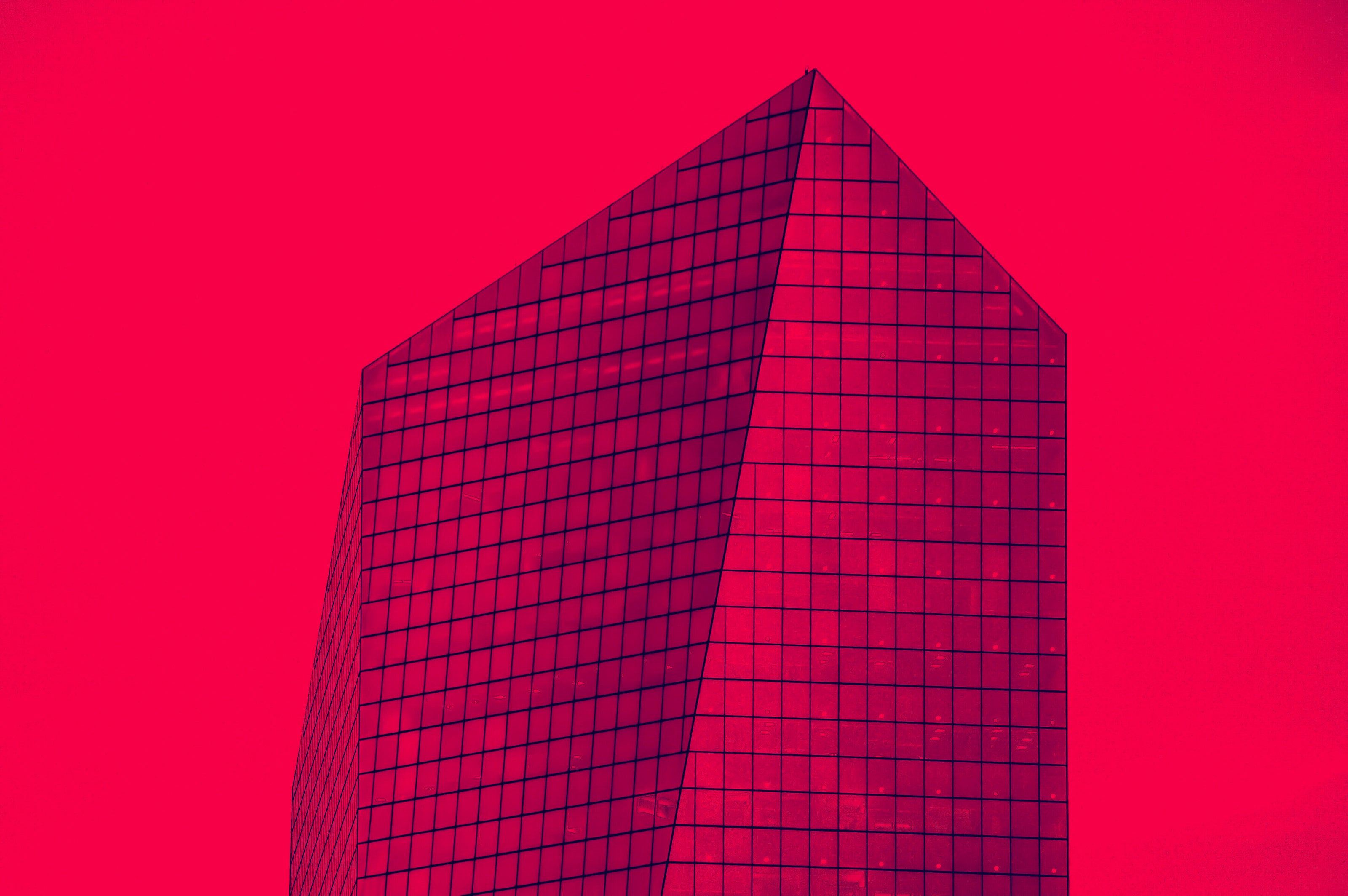 Lipstick- Abstract Architecture Photography Print | Modern Wall Art | Digital Download by Kevin Quinn